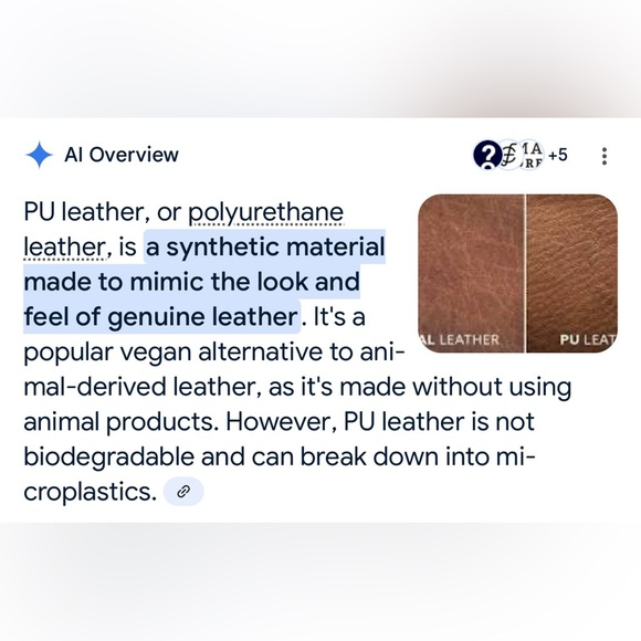 Set of Multicolor PU Leather Bag Handles - Picture 7 of 9